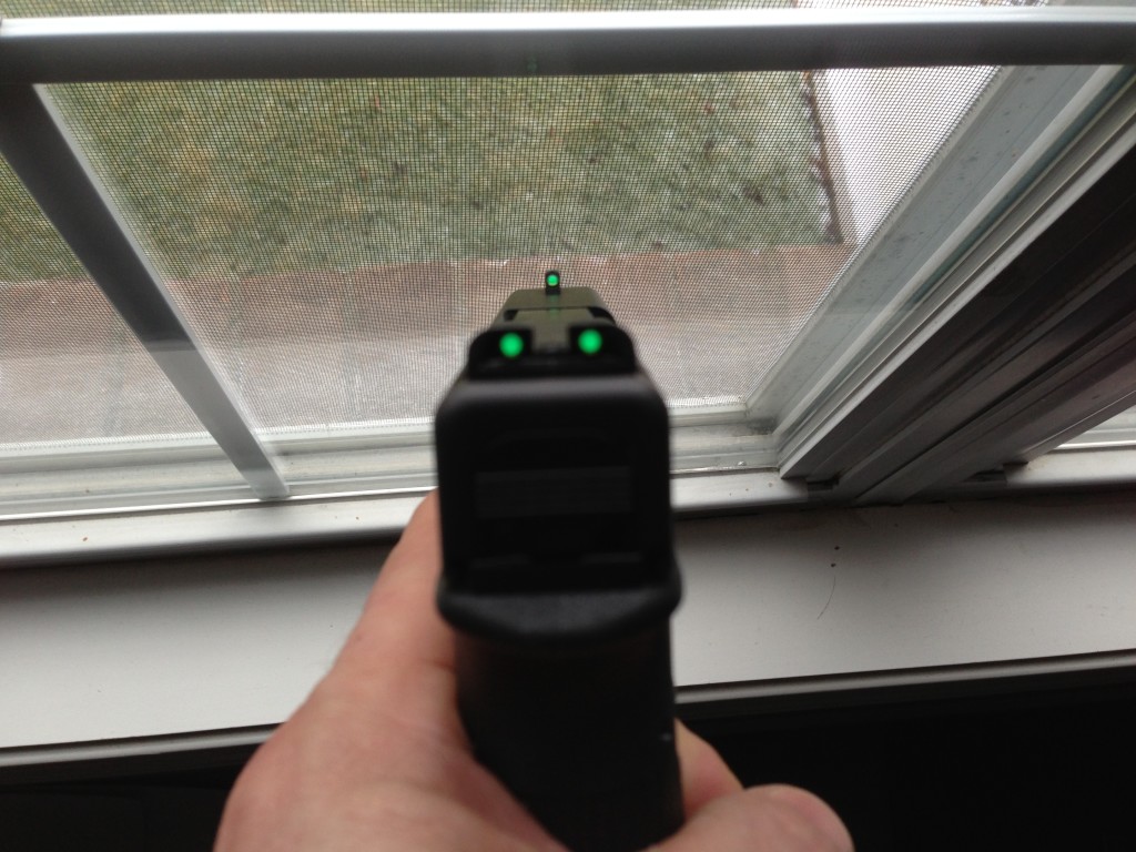 Glock 19 Fiber Optic Sights