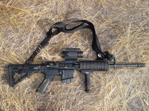 AR-15 rifle