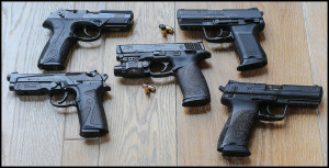 Polymer handguns in the race for handgun supremacy